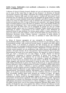 Duilio Courir, Mefistofele si fa cardinale e finanziere, in «Corriere