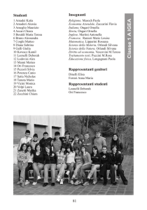 Annuario con pagine classi 2006
