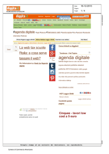 agenda digitale - American Chamber Of Commerce in Italy