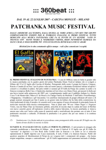 PATCHANKA MUSIC FESTIVAL