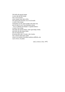 Claudio Damiani - poesie