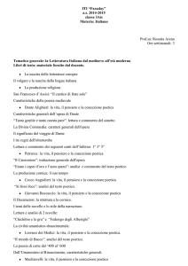 ITI “Faraday” a.s. 2014-2015 classe 3Ais Materia: Italiano Prof.sa