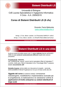 2 lucidi x pagina - Università di Bologna