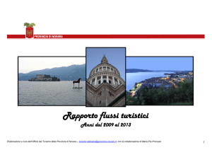 Rapporto sui flussi turistici 2009