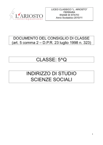 5Q - Liceo Ariosto