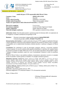 Referto Fibrosi Cistica [PDF - 304.16 kbytes]