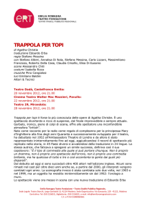 trappola per topi - Emilia Romagna Teatro