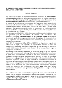 La Corte d`Appello di Bologna, con recente sentenza del 4 aprile