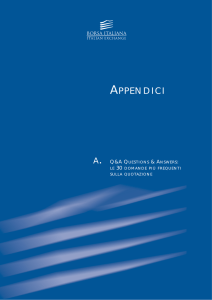 appendici - Borsa Italiana