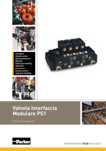 Valvola Interfaccia Modulare PS1