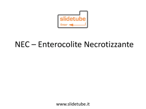 NEC – Enterocolite Necrotizzante