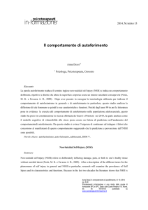 Anna Dessì - Il comportamento di autoferimento pp. 3-28