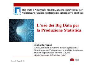 Big Data - Forges - Gestionale ForumPA