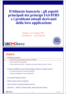 Il bilancio bancario - Università degli studi di Bergamo