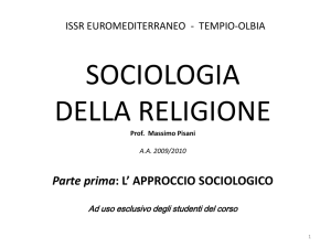 sociologia della religione
