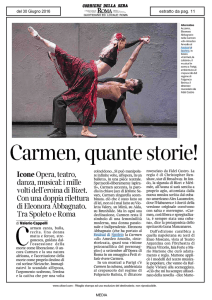 Carmen, quante storie! - Festival dei Due Mondi