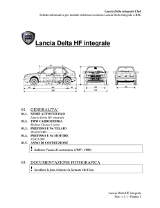 Lancia Delta HF integrale - Lancia Delta Integrale Club