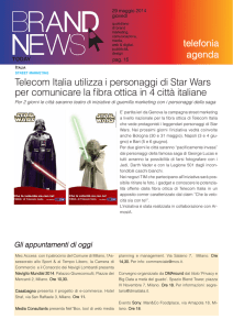 Telecom Italia utilizza i personaggi di Star Wars