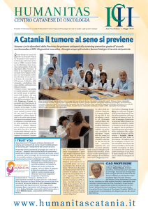 Magazine Maggio 2010 - Humanitas Centro Catanese di Oncologia