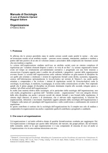 Federico Butera: Organizzazione, Manuale di