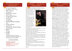 Brochure 4 - vittorio matteucci, cantattore