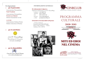 CINEATTI-2009-00001 Programma Cineclub 2009