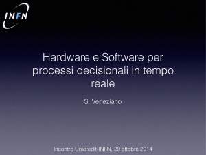 Hardware e Software per processi decisionali in
