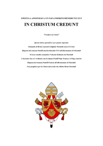 in christum credunt