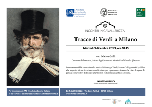 Tracce di Verdi a Milano
