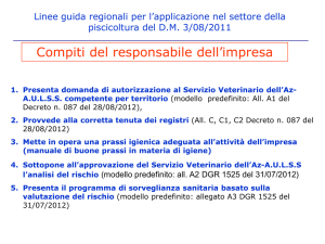 Diapositiva 1 - Veneto Agricoltura