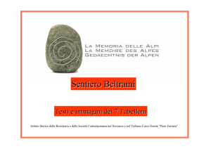 Sentiero Beltrami - The Memory of the Alps