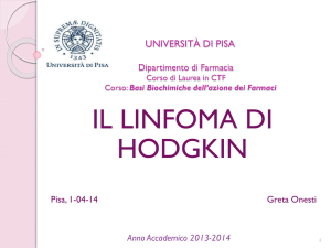Università di Pisa Corso di Laurea in CTF a.a 2013-14