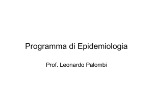 Programma di Epidemiologia