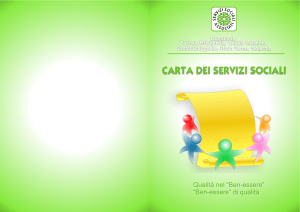 carta dei servizi sociali - Comune di Castel Bolognese