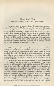 Béla Bartók (con una illustrazione)