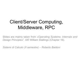 Chapter 16 Client/Server Computing
