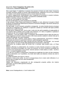 05/10/2001 Editoriale Lavoro Postelegrafonico N. 5