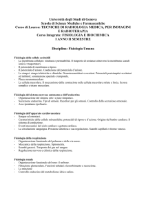 Programma Prof. Baldelli - Università degli studi di Genova