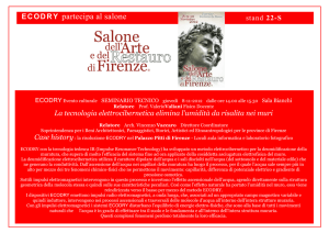 Firenze Salone dell`arte e del restauro 8-9-10 Novembre