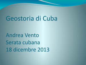 Geostoria di Cuba - Cobasconfederazionepisa.it