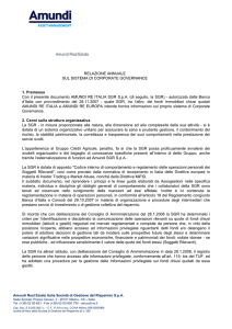 Relazione annuale CG Amundi RE Italia SGR