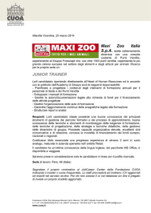 Maxi Zoo Italia JUNIOR TRAINER