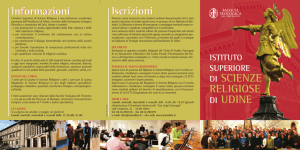 Layout 2 - Istituto Superiore di Scienze Religiose di Udine