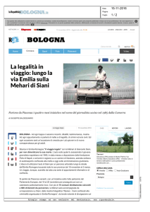 articolo online de La Repubblica Bologna del 15 novembre (pdf