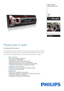 CEM2101/12 Philips Sistema audio per auto