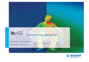 I Reflex: risparmio energetico con pitture intelligenti