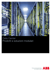 Data Center Prodotti e soluzioni modulari