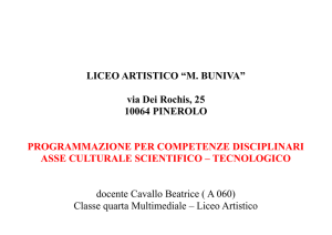 Scienze Classe Quarta - IIS M. BUNIVA – Pinerolo