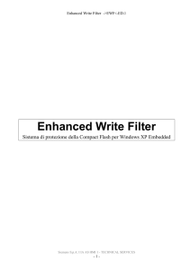 Enhanced Write Filter