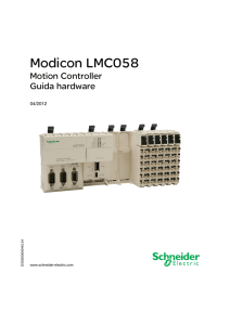 Modicon LMC058 - Motion Controller - Guida hardware - 04